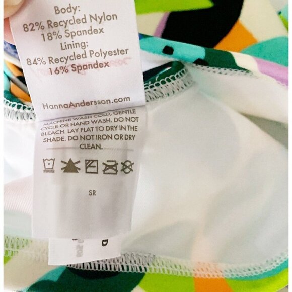 NEW Hanna Andersson Girl 2-Piece Tankini Swimsuit 4T 4 years 100 cm - Picture 5 of 7